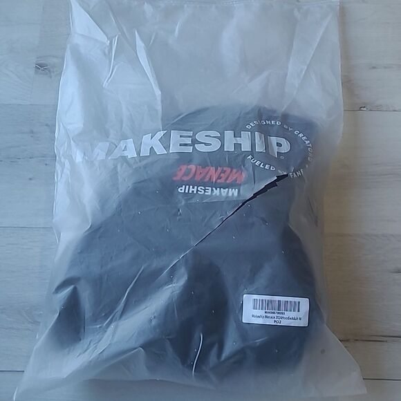 Makeship Menace Hoodie 2024‎ Medium Black NWT in packaging - Picture 2 of 5